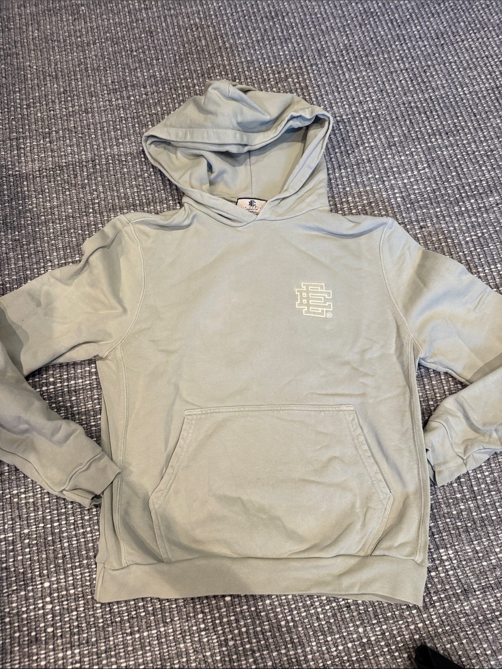 Eric Emanuel Sage Green Pullover Hoodie